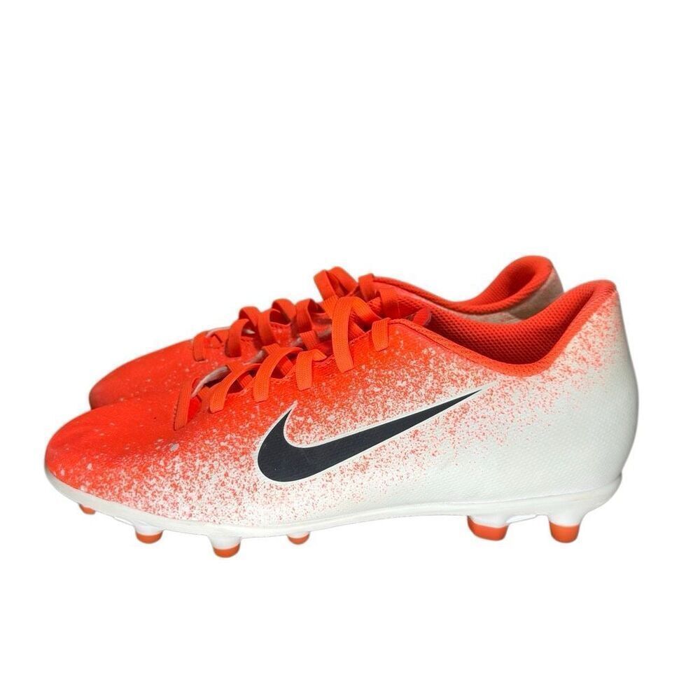 Men's Nike Vapor Mercurial12 Club FG/MG Soccer Cleats Size 5.5 Y Hyper Crimson O